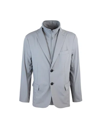 Emporio Armani Jacket In Grey
