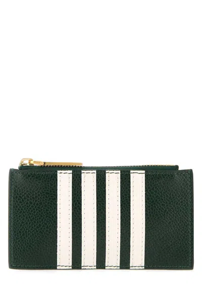 Thom Browne Wallets In Darkgreen