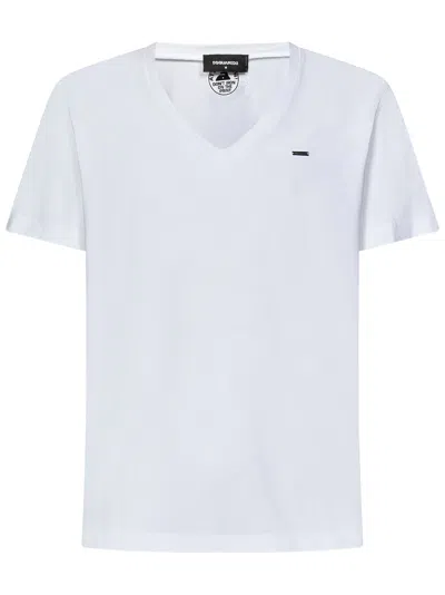 Dsquared2 T-shirt Cool Fit  In Bianco