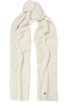 MONCLER Chunky-knit scarf