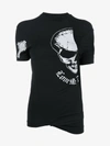 Vetements Emo Graphic-print Stretch-jersey T-shirt In Black