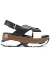 MARNI SPORTY FLATFORM SANDALS,SAMSV05G08LV70212288494