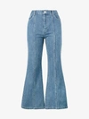 SANDY LIANG SANDY LIANG TINDER FLARED JEANS,TINDERJEANSJ1BLUE12292673