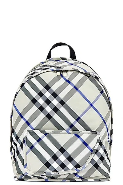 Burberry Shield Backpack In Grey