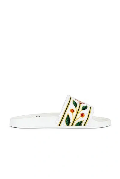 Casablanca Sandals In White_laurel