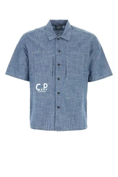 C.p. Company Shirts In Blue