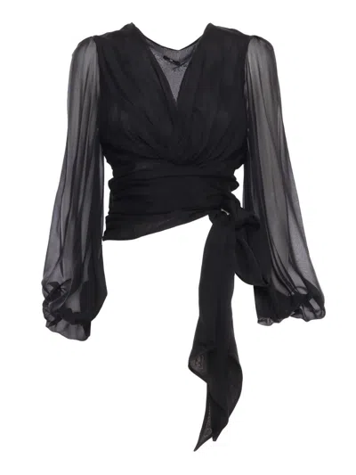 Elisabetta Franchi Shirt In Black