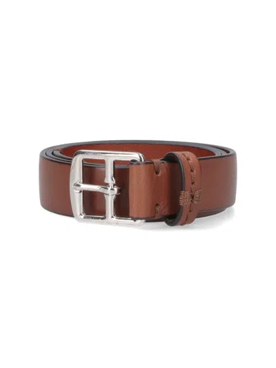 J & M Davidson 'harness' Belt In Brown