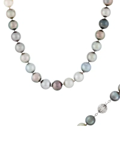 Masako Pearls Splendid Pearls 14k 11-13mm Tahitian Pearl Necklace