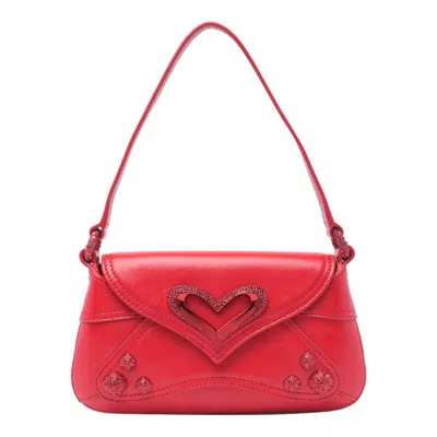 Pinko 520 Baby Shoulder Bag In Red