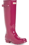 HUNTER ORIGINAL HIGH GLOSS BOOT,WFT1000RGL