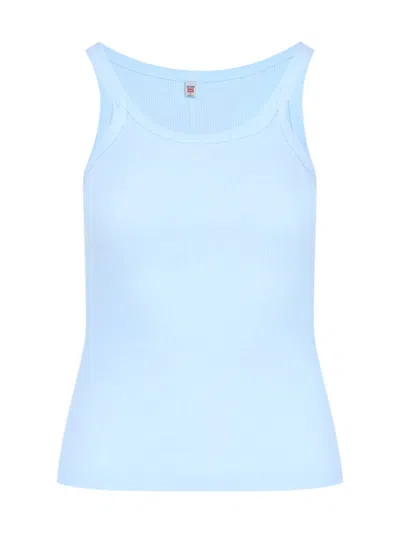 Re/done Top In Blue