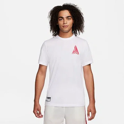Nike Ja  Men's Dri-fit Basketball T-shirt In White