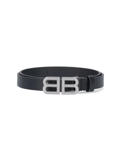 Balenciaga Belts In Black
