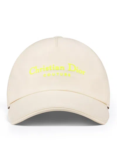 Dior Couture Cap In Brown