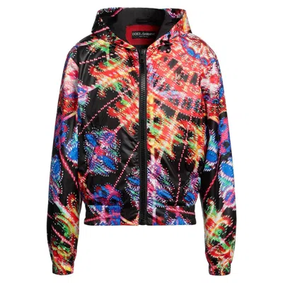 Dolce & Gabbana Multicolor Nylon Jacket