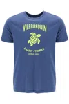 Vilebrequin T-shirt  Men Color Blue In Mixed Colours