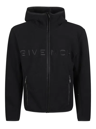 Givenchy Polar Logo Jacket In Black