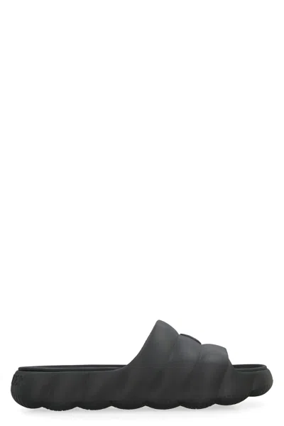 Moncler Lilo Slides In Black