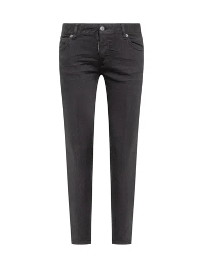 Dsquared2 Logo Patch Skinny Jeans In Default Title