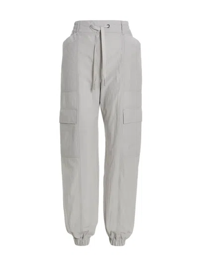 Moncler Cargo Trousers In Grey