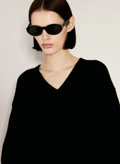 Saint Laurent Sl M136 Sunglasses In Black