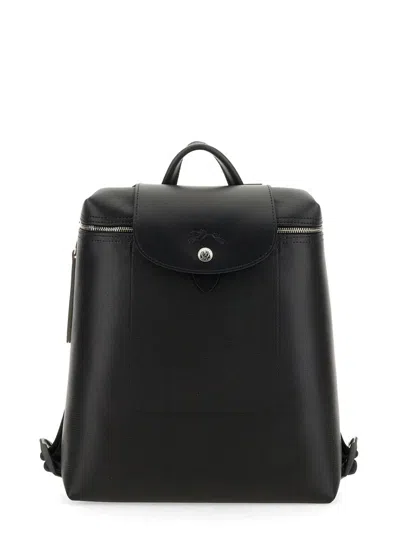 Longchamp Le Pliage Backpack In Black