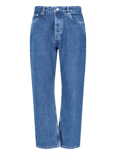 Studio Nicholson Straight Jeans In Blue