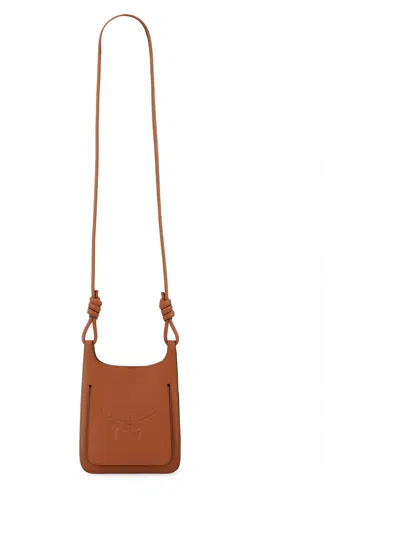 Mcm Dpp - Hobo Bag Himmel In Marrone