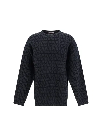 Valentino Sweater In Black