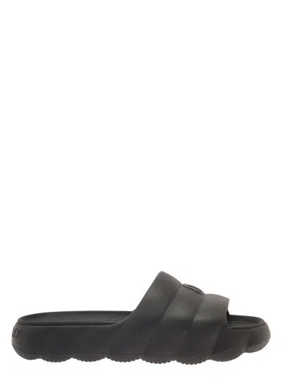 Moncler Lilo Slides In Black