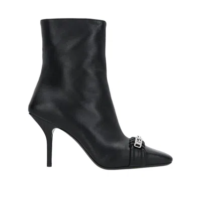 Givenchy Leather Boots In Black