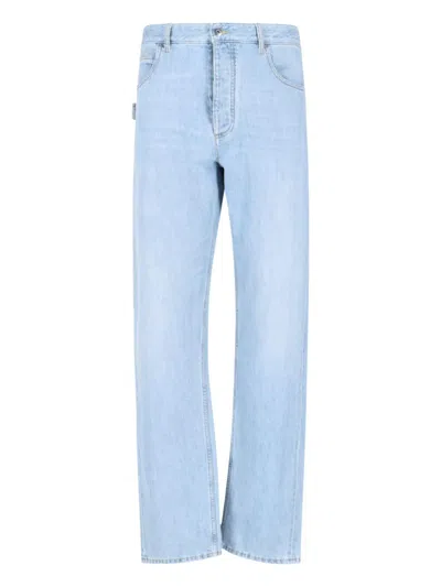 Bottega Veneta Straight Jeans In Denim