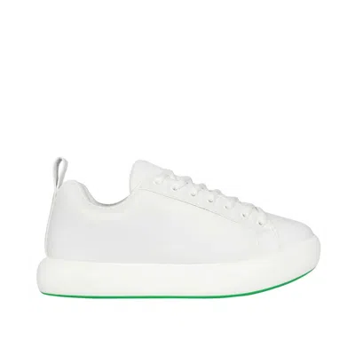 Bottega Veneta Leather Sneakers In White