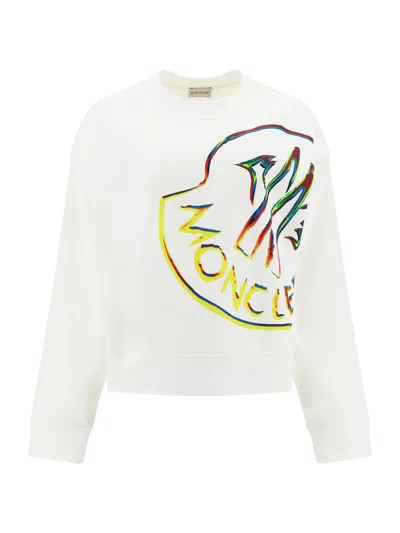 Moncler Sweater In White