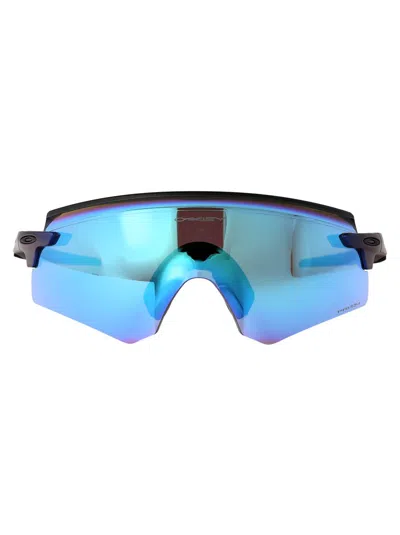 Oakley Sunglasses In 947122 Matte Cyan/blue Colorshift