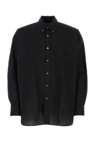 Our Legacy Technical Shirt Jacket In Black