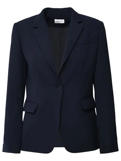 P.a.r.o.s.h. Blue Polyester Blazer