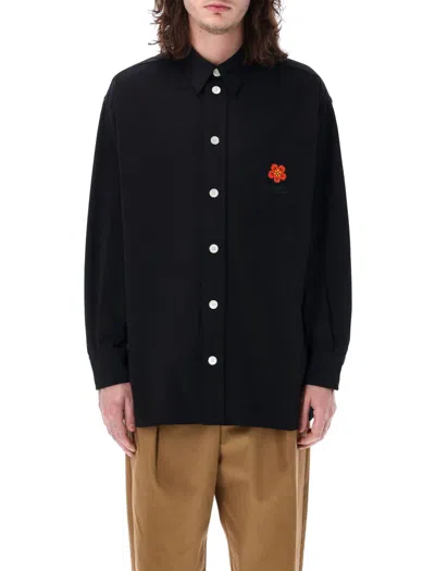 Kenzo Boke Flower Shirt In Black