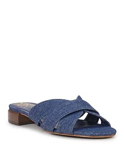 Vince Camuto Maydree Slide Sandal In Blue