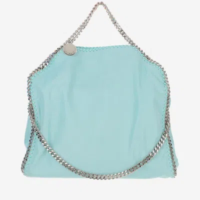 Stella Mccartney Mini Falabella Tote Bag In Blue