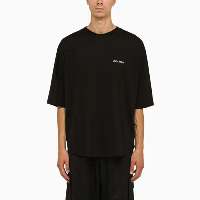 Palm Angels Oversize T-shirt In Black
