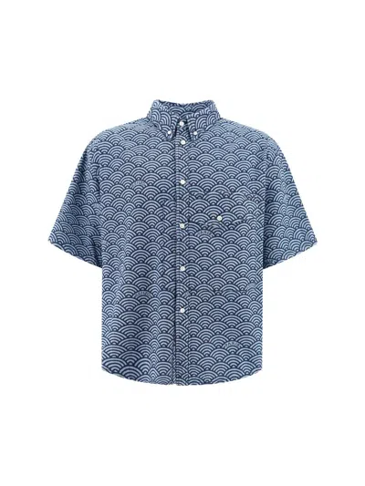 Kenzo Shirts In Blue