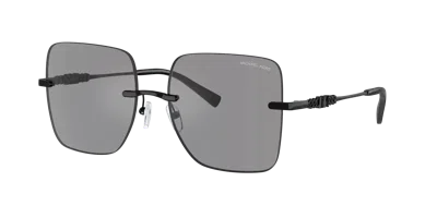 Michael Kors Women's Sunglasses, Quabec Mk1150 In Grau Schwarz