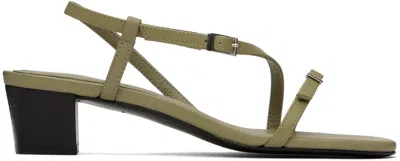 Paloma Wool Green Mara Heeled Sandals In 511 Green