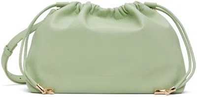Apc Green Ninon Bag In Kac Almond Green