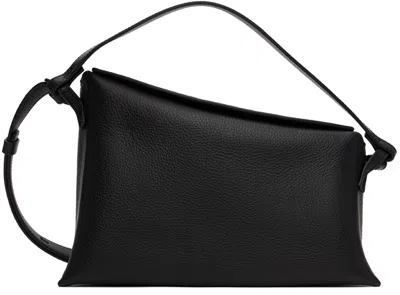 Aesther Ekme Mini Lune Leather Bag In Black  