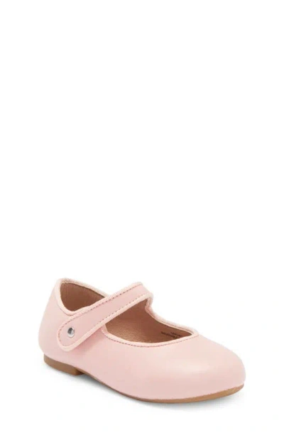 Old Soles Kids' Girls Pink Leather Pumps In Cipria / Gum Sole