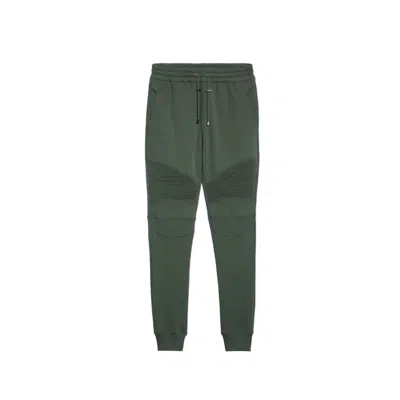 Balmain Cotton Logo Sweatpants In Green