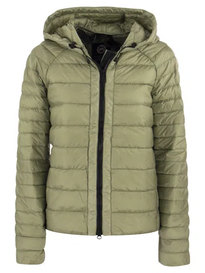 Canada Goose Roxboro - Short Down Jacket With Hood In Green